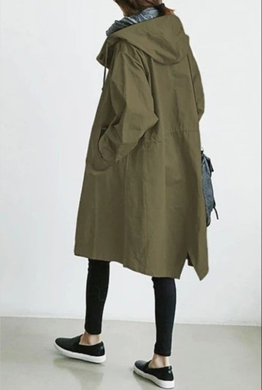 Cortavientos Oversized Estilo Coreano Slim para Mujer - Image 22