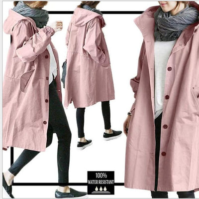 Cortavientos Oversized Estilo Coreano Slim para Mujer - Image 9