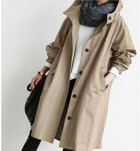 Cortavientos Oversized Estilo Coreano Slim para Mujer - Image 12
