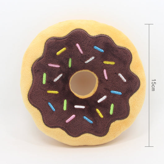 Juguete Peluche Donut 15cm Serie Navidad con Sonido para Perros - Image 5