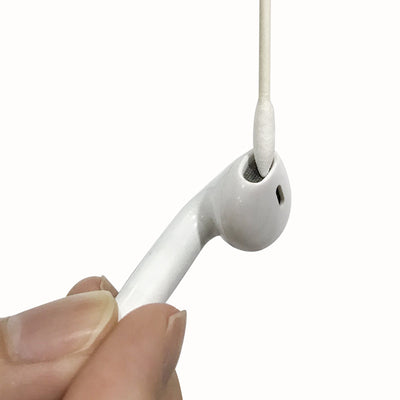 Kit de Limpieza Dual para AirPods y Dispositivos Móviles - Cepillo de Algodón Antipolvo - Image 7