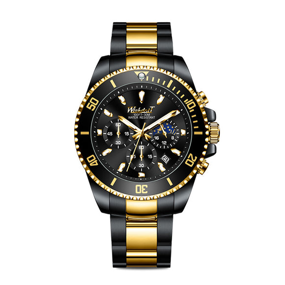 Reloj Inteligente Resistente al Agua con Luz Nocturna - Diseño Moderno para Hombre