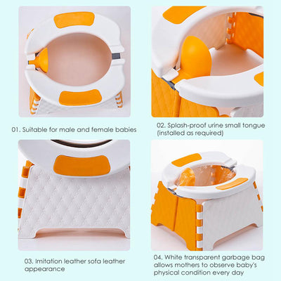 Asiento Reductor Portátil para Entrenamiento de Baño Infantil - Image 16