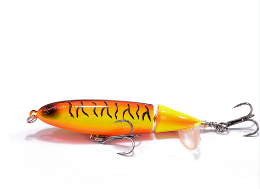 Señuelo de Pesca Artificial con Hélice - Atractor Realista Negro - Image 9