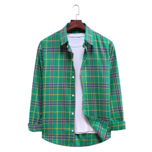 Camisa de Cuadros Manga Larga para Hombre - Image 11