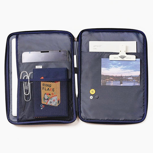 Bolsa Protectora para iPad y Tablet 11-13 pulgadas con Diseño Bordado Coreano