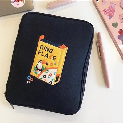 Bolsa Protectora para iPad y Tablet 11-13 pulgadas con Diseño Bordado Coreano - Image 2
