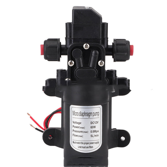 Bomba de Lavagem de Alta Pressão 60W para Carros - 5L Portátil