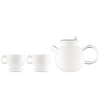 Juego de Té Kung Fu con Tetera y Tazas de Vidrio Templado Calentable - Image 5