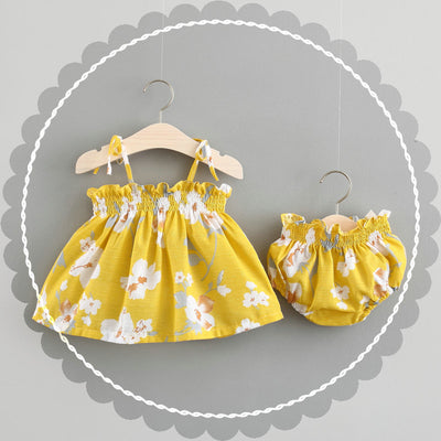 Vestido Princesa Coreano de Verano para Bebé - Conjunto Falda Elegante - Image 4