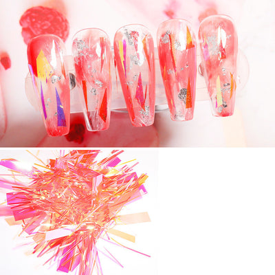 Pegatinas de Uñas Aurora con Efecto Espejo de Alto Brillo - Accesorios de Arte Nail Art - Image 14