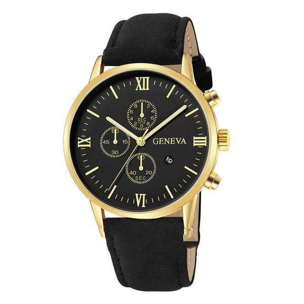Reloj de Pulsera Ejecutivo para Hombre - Cuarzo con Escala Minimalista