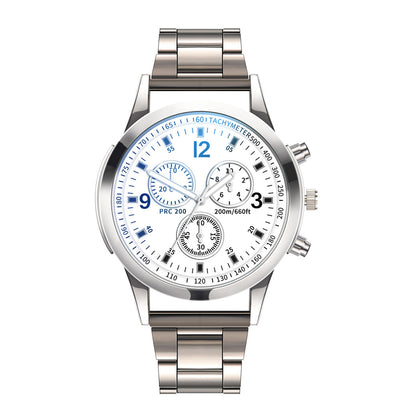 Reloj de Acero Inoxidable con Filtro de Luz Azul para Hombre - Image 3