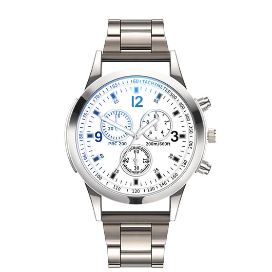 Reloj de Acero Inoxidable con Filtro de Luz Azul para Hombre - Image 3