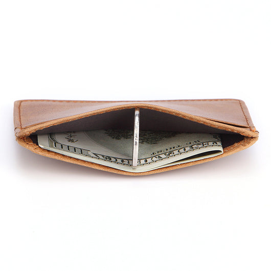 Billetera de Cuero Engrasado Vintage - Monedero Multitarjeta en Piel de Res - Image 3