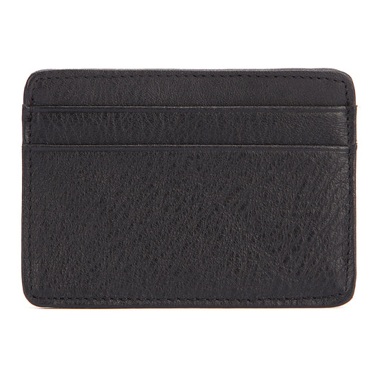 Billetera de Cuero Engrasado Vintage - Monedero Multitarjeta en Piel de Res