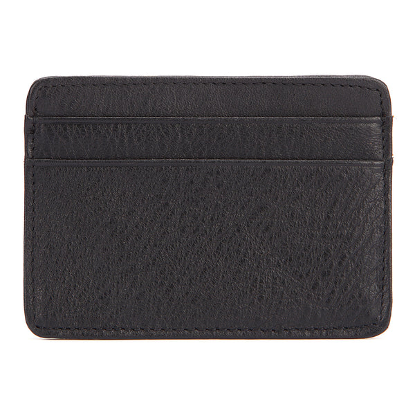 Billetera de Cuero Engrasado Vintage - Monedero Multitarjeta en Piel de Res