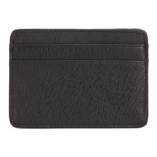 Billetera de Cuero Engrasado Vintage - Monedero Multitarjeta en Piel de Res