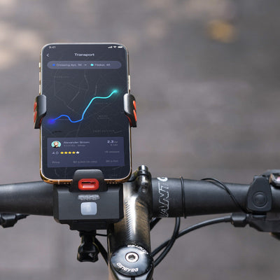 Soporte para Celular con Linterna LED para Bicicleta - Image 11