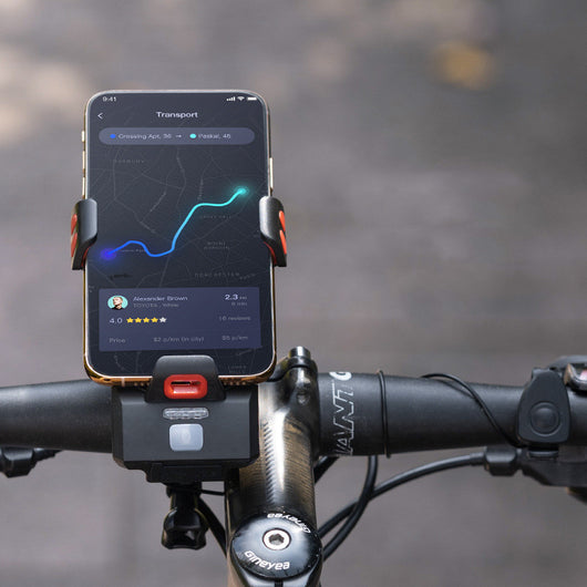 Soporte para Celular con Linterna LED para Bicicleta - Image 11