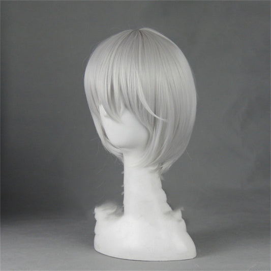 Peluca Cosplay Blanca Cabello Corto Estilo Vitality Girl - Image 2