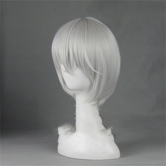 Peluca Cosplay Blanca Cabello Corto Estilo Vitality Girl - Image 2