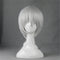 Peluca Cosplay Blanca Cabello Corto Estilo Vitality Girl