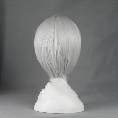 Peluca Cosplay Blanca Cabello Corto Estilo Vitality Girl - Image 3
