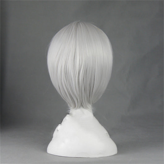 Peluca Cosplay Blanca Cabello Corto Estilo Vitality Girl - Image 3