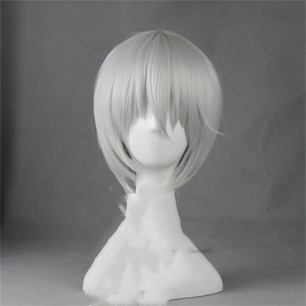 Peluca Cosplay Blanca Cabello Corto Estilo Vitality Girl - Image 5