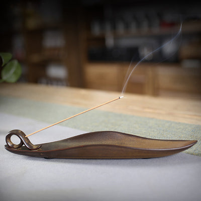 Quemador de Incienso Cerámico Agarwood - Portaincienso Decorativo Antique