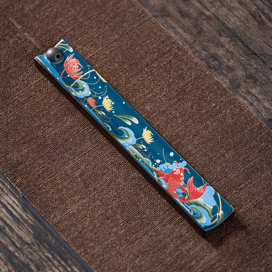 Quemador de Incienso Cloisonné Artesanal con Inserto de Cerámica - Image 8