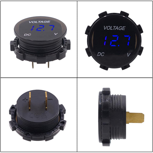 Voltímetro Digital LED Resistente al Agua para Motos y Autos - Image 5