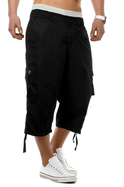 Shorts Cargo Vintage para Hombre - Estilo Militar Cómodo para Verano - Image 4