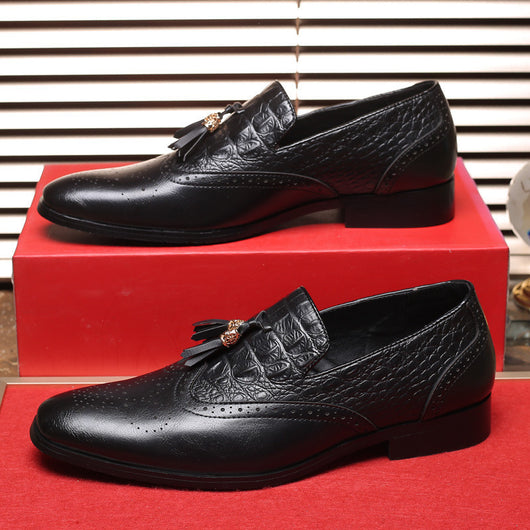 Zapatos de Cuero Negro Capitán Jack con Cordones y Costura Reforzada para Hombre - Image 4