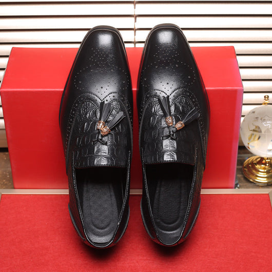 Zapatos de Cuero Negro Capitán Jack con Cordones y Costura Reforzada para Hombre - Image 6