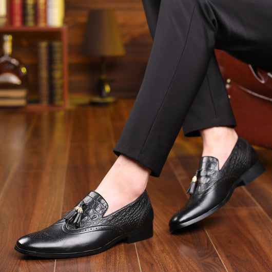 Zapatos de Cuero Negro Capitán Jack con Cordones y Costura Reforzada para Hombre - Image 3