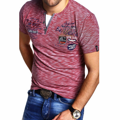 Camiseta Estampada para Hombre - Diseño Europeo Moderno Verano - Image 7