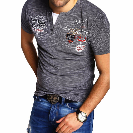 Camiseta Estampada para Hombre - Diseño Europeo Moderno Verano - Image 8