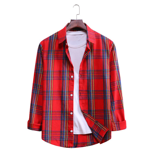 Camisa Cuadros Ouma Fashion Manga Larga - Image 7