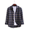 Camisa Cuadros Ouma Fashion Manga Larga