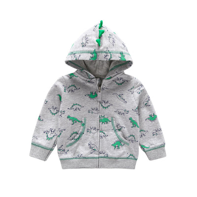 Sudadera con Capucha Dinosaurio para Niños - Chaqueta Primavera Bebé Niño Niña - Image 14