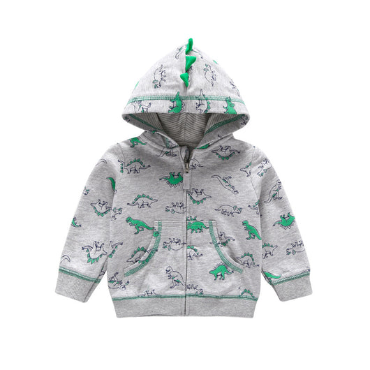 Sudadera con Capucha Dinosaurio para Niños - Chaqueta Primavera Bebé Niño Niña - Image 14