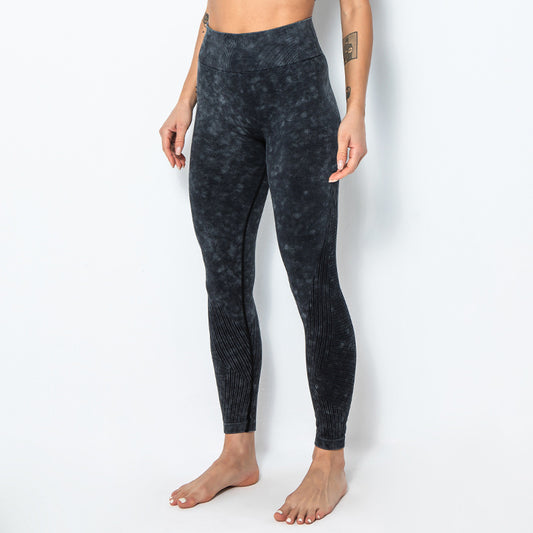 Leggins Deportivos Talle Alto Levantacaderas sin Costuras con Control Abdominal