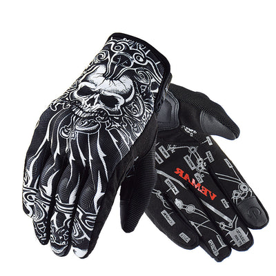 Guantes de Moto Transpirables con Malla - Protección y Comodidad para Viajes Largos - Image 6