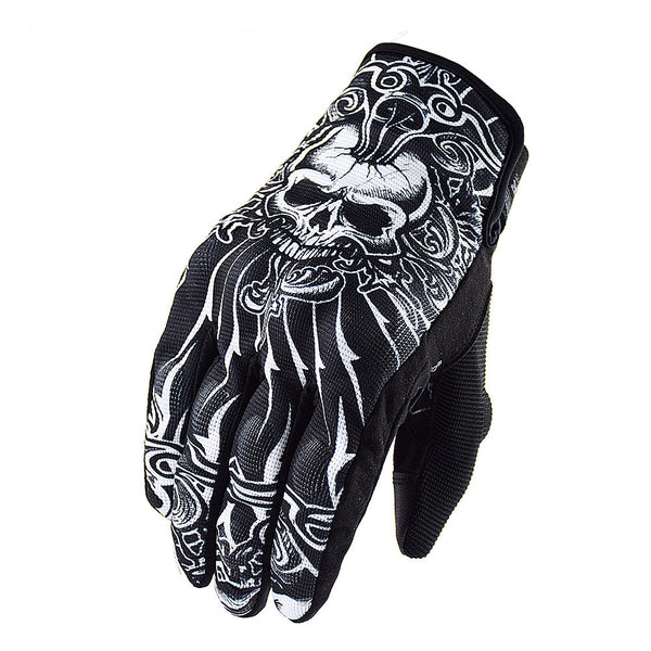 Guantes de Moto Transpirables con Malla - Protección y Comodidad para Viajes Largos