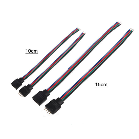 Cable Conector RGB para Controlador LED - Barra de Luz 15cm
