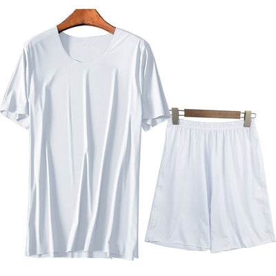 Conjunto de Pijama Casual para Hombre - Camiseta Cuello Redondo - Image 7