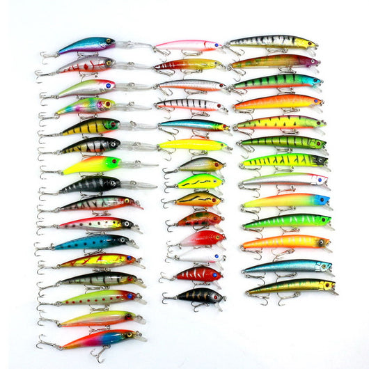 Set de 43 Señuelos Variados para Pesca de Trucha y Mosca - Image 10