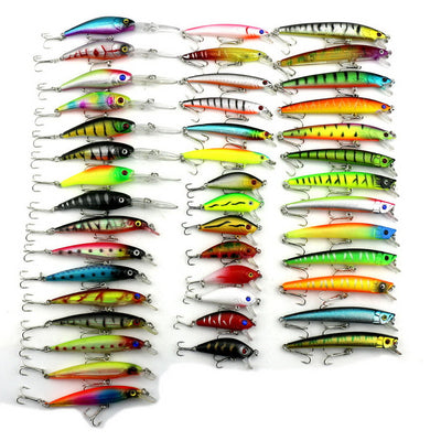 Set de 43 Señuelos Variados para Pesca de Trucha y Mosca - Image 11